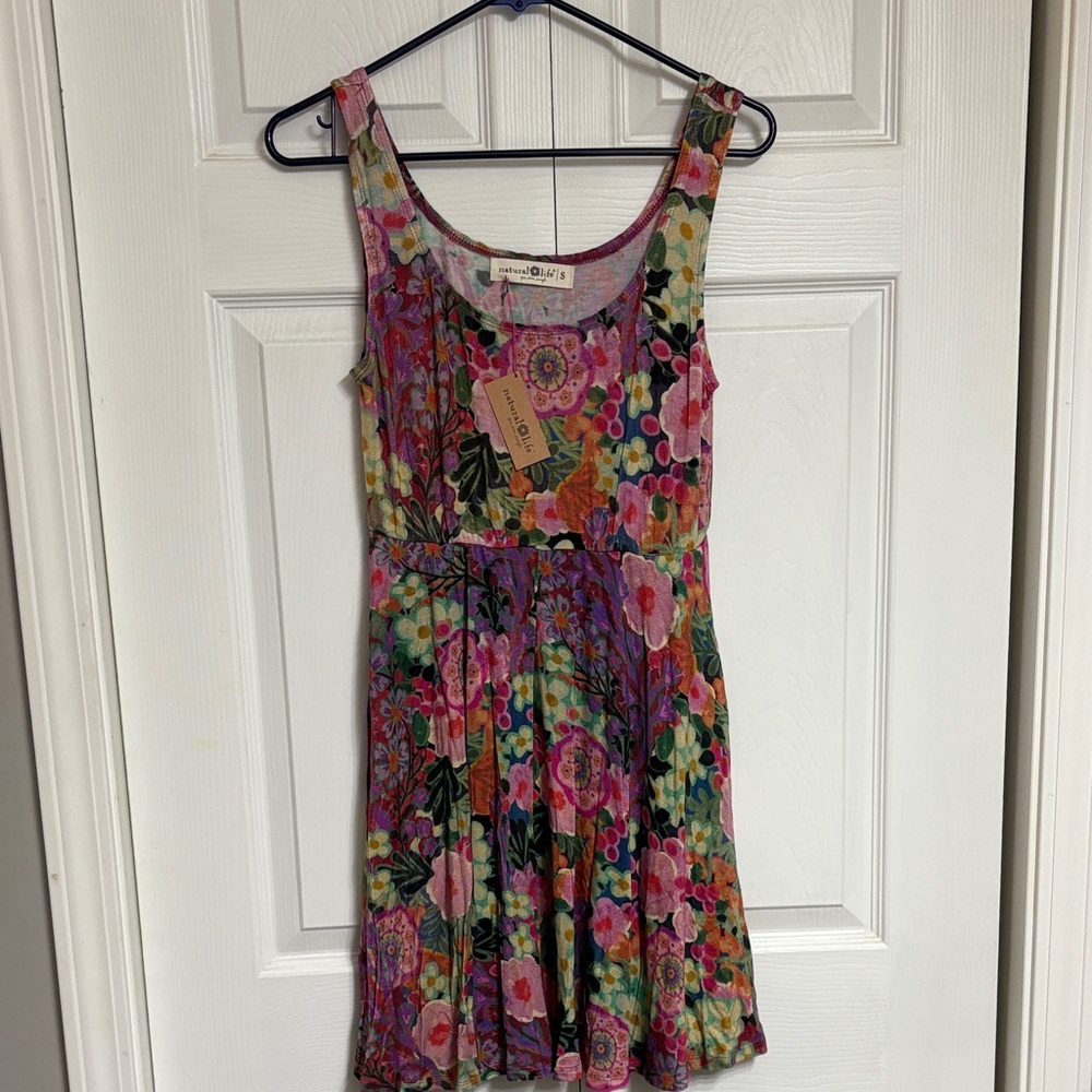NATURAL LIFE Opal "ButterSoft" Ballet Dress - Pink Painted Garden - Picture 5 of 8